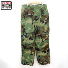 80s USA製 vintage U.S.ARMY ウッドランドカモ M-65 ミリタリーパンツ メンズ 表記M-Lサイズ