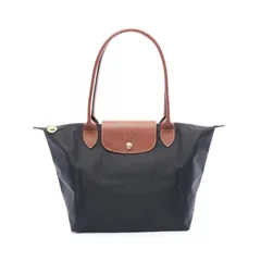 ロンシャン Longchamp トートバッグ LE PLIAGE ORIGINAL M ル プリアージュ オリジナル M L2605089001 ブラック キャンバス レザー ル プリアージュ オリジナル M ショルダーバッグ