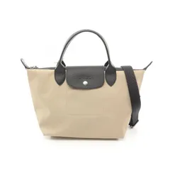 ロンシャン Longchamp トートバッグ ル プリアージュ エナジー S L1512HSR299 クレイ キャンバス レザー ル プリアージュ エナジー S トップハンドルバッグ レディース