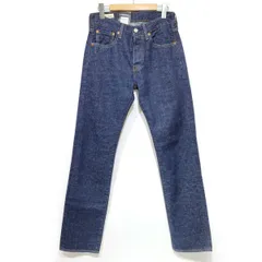 【未使用】 Levi's リーバイス 501-3377 リジッドリンス セルビッジ 赤耳 デニムパンツ ジーンズ W28×L32 ブルー メンズ  【津山店】