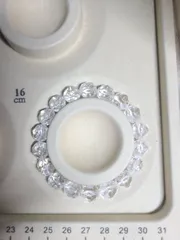 水晶スターカットブレスレット