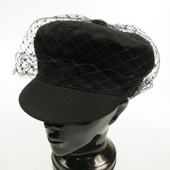 Christian Dior ネット付きキャスケット 57cm - メルカリ