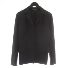 ミッシェルクラン MICHEL KLEIN テーラードジャケット 38 紫 パープル ノーベント /XZ ■GY58