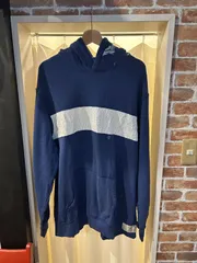 【新品未使用】 AMERICAN EAGLE アメリカンイーグル トレーナー スウェット パーカー プルオーバー ネイビー系 ホワイト サイズ3XL オーバーサイズ A-1618