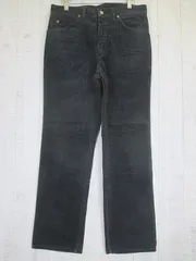 80's　ヴィンテージ　Lee　リー　コーデュロイパンツ　200　W33xL30　TALONジッパー　ネイビー　USA製　＃448