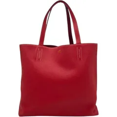 エルメス HERMES ドゥブルセンス36 □F刻印 ルビー×ブーゲンビリア  トリヨン レディース トートバッグ