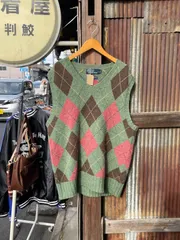 ポロラルフローレン　Ralph Lauren アーガイル柄　ニット　ベスト