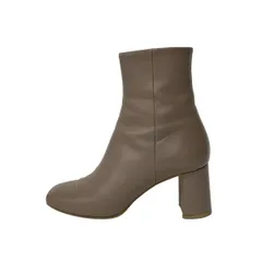 DIANA(ダイアナ) ショートブーツ 21 1/2 レディース - グレーベージュ レザー