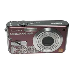 【管2512-199】動作未確認☆Panasonic パナソニック LUMIX DMC-FX7 コンパクトデジタルカメラ ピンク 500万画素 3倍 現状渡し