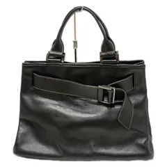 LONGCHAMP(ロンシャン) トートバッグ - 黒 レザー