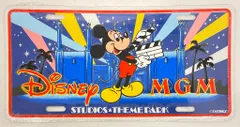DISNEY PARKS アルミプレート DISNEY MGM
