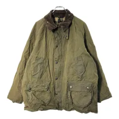 00年代 イングランド製 Barbour バブアー BEDALEビデイル オイルドジャケット オリーブ(メンズ C44/112CM)中古 古着 X1139
