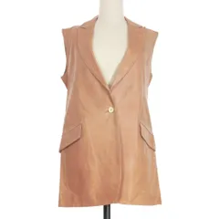 【中古】バレエ バイ バックラッシュ BALLET BY BACKLASH  ダブルブレスト スエード レザーベスト ジレ 1 ベージュ 2026年最新】ballet by backlashの人気アイテム - メルカリ