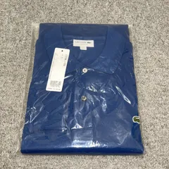 【NPA】未開封品 LACOSTE ラコステ クラシックフィット 長袖ポロシャツ ネイビー 紺