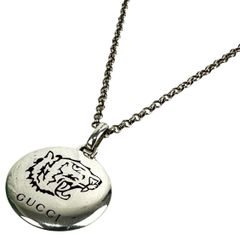極美品】GUCCI グッチブラインドフォーラブタイガーヘッド ネックレス