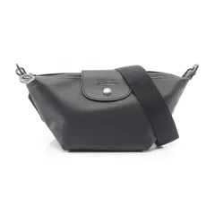 ロンシャン Longchamp ショルダーバッグ Le Pliage Xtra XS ル プリアージュ エクストラ クロスボディバッグ 10212987001 ブラック レザー Le Pliage Xtra XS クロスボディバッグ