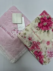 【新品】LAURA ASHLEY レディースハンカチ & タオルハンカチ セット