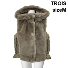 トロア trois 中綿デザインベスト トロア trois 中綿デザインベスト trois - トロワ | 正規通販『ravii