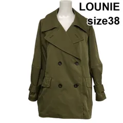 LOUNIE ベージュ トレンチコート サイズ2 未使用品！ 2025年最新】LOUNIE レディース トレンチコート・スプリングコートの