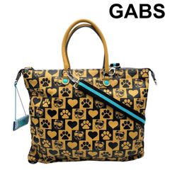 希少美品 gabs✕FIAT500 ガブス 4wayレザートートバッグ 迷彩柄 - メルカリ