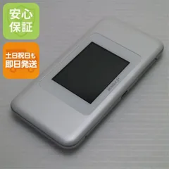 超美品 UQmobile Speed Wi-Fi NEXT W06 ホワイト×シルバー 本体 白ロム  土日祝発送OK 06000