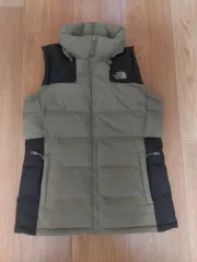 THE NORTH FACE ザノースフェイス 700 ダウン ベスト カーキ/ブラック