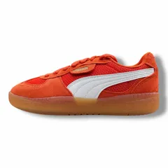 参考上代14300円 未使用 PUMA PALERMO MODA VINTAGE パレルモ ヴィンテージ スニーカー  プーマ 398824-01 オレンジ 28cm （4548M）