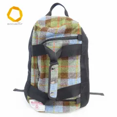 ハリスツイード HarrisTweed × listener リスナー チェック 2WAYバッグ バックパック ボストンバッグ  [z842656]のサムネイル
