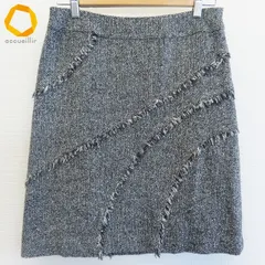 クレージュ courreges ツイード ミニスカート 38 ブラック系 レディース [a842729i]のサムネイル