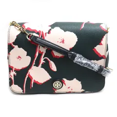 Tory Burch トリーバーチ フラワープリント ショルダーバッグ グリーン 31159544 レディース 中古 美品