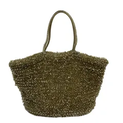 ANTEPRIMA(アンテプリマ) トートバッグ ワイヤーバッグ シルバーゴールド