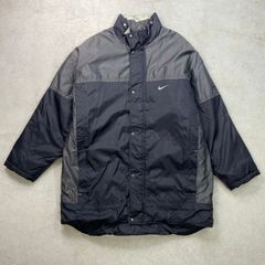 NIKE ナイキ スウォッシュロゴ刺繍 ナイロンジャケット メンズXL 90年代 90s VINTAGE ヴィンテージ 