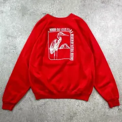 アニマルプリント スウェットシャツ メンズL 80年代 80s USA製 ヴィンテージ VINTAGE 