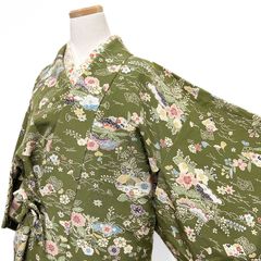 振袖帯 袋帯 橘 牡丹 菊花 椿 着物 115b d ms - メルカリ