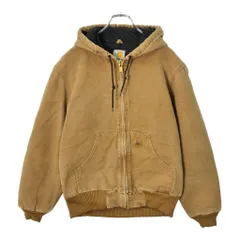 Carhartt カーハート アクティブジャケット ワーク ブラウン(メンズ SMALL REGULAR)中古 古着 X1175