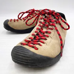 キーン ジャスパー JASPER 24.5cm ベージュ/レッド 1004347 レディース KEEN トレッキング アウトドアシューズ