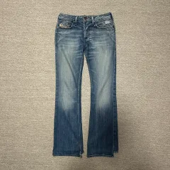 DIESEL italy made bootcut denim pants