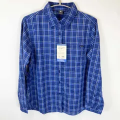 【未使用】モンベル WIC.ライト シングルポケット ロングスリーブシャツ M ネイビー 1114494 レディース mont-bell