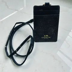 COACH　コーチ シグネチャー　パスケース　定期入れ　カードケース　ショルダーストラップ