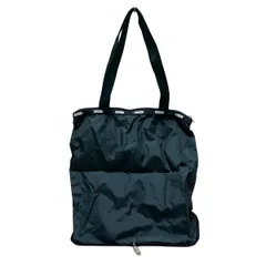 LESPORTSAC(レスポートサック) ショルダーバッグ - ダークグリーン 折りたたみ