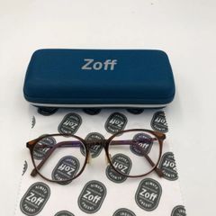 Zoff✨サングラス メガネケース メガネ拭き 3点セット デミ柄 UV 度