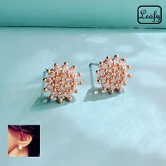 ピアス 摩天楼 ジルコニア CZ ピンクゴールド 輝き シンプル キュート 入学式 入園式 卒業式 レディース プレゼント ギフト バレンタイン ホワイトデー 新生活 上品 大人可愛い 耳元 華やか 夜景 きらきら 送料無料 即購入OK 最短当日〜翌日発送