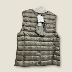 F-015-252　未使用　ユニクロ　XL　WOMEN 　ウルトラライトダウン 　コンパクトベスト　 UNTQLO