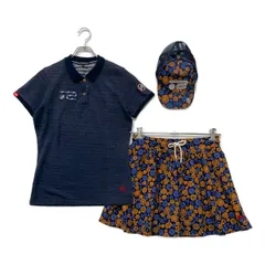 中古 レディース ロサーセン ROSASEN コーディネートセット L 初ラウンド コースデビュー キャップ付き 春夏　