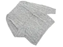 Heather ヘザー ウール混 ニット セーター sizeF/グレー ◇■ レディース