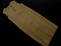 CLASSICAL ELF クラシカルエルフ Vネック Iライン ワンピース ベージュ ◇■ レディース