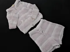 gelato pique ジェラートピケ モコモコ パーカー ハーフパンツ ルームウェア セットアップ sizeF/ラベンダー ◇■ レディース