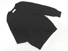 UNITED ARROWS ユナイテッドアローズ ウール混 Vネック ニット セーター size38/黒 ◇■ レディース