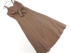 natural couture ナチュラルクチュール キャミソール ワンピース ジャンパー スカート sizeM/モカ ■■ レディース