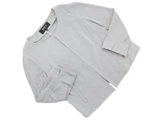COMME CA ISM コムサイズム 総柄 ノーカラー ジャケット size11/グレー ◇■ レディース